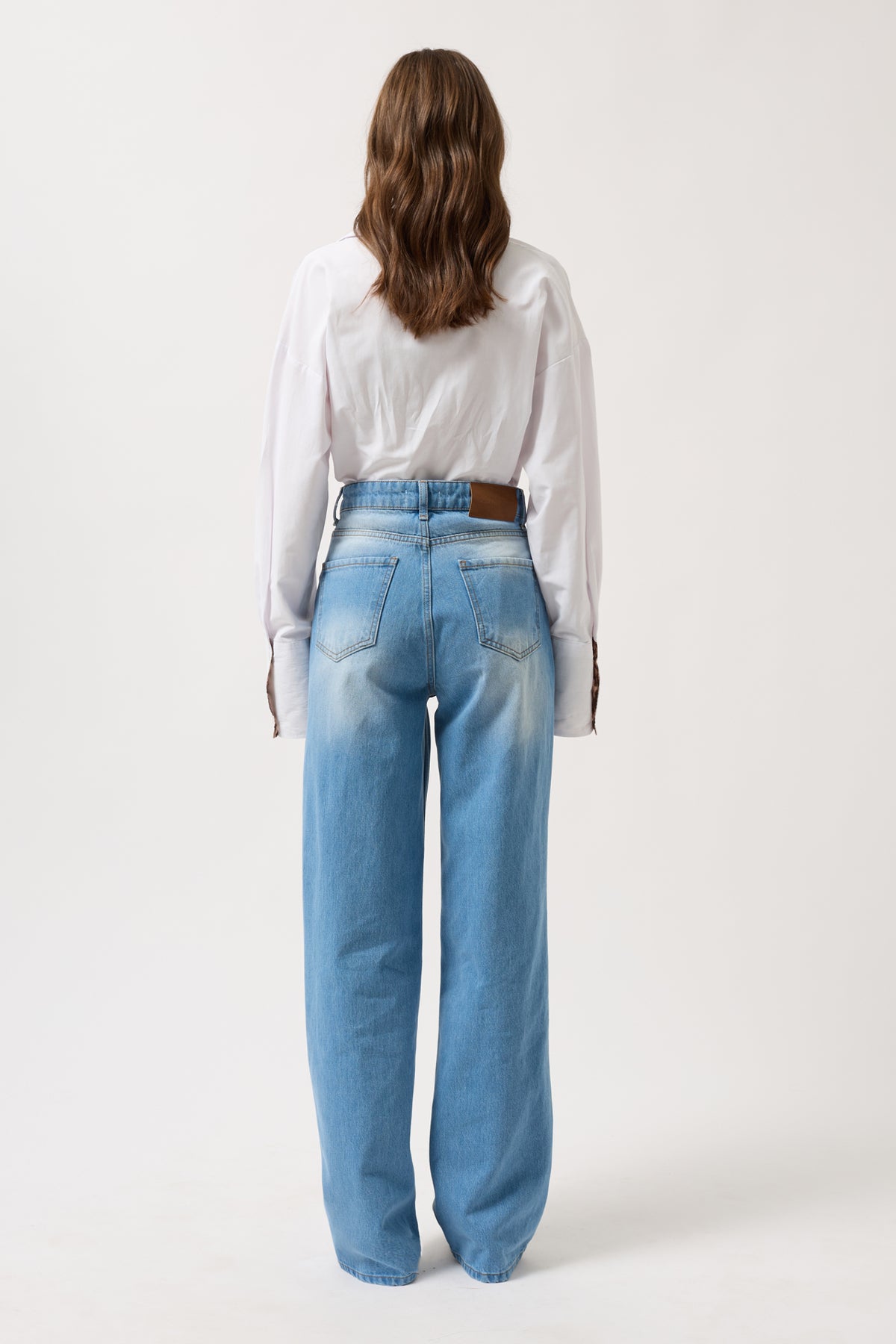 Jeans Mom gamba larga