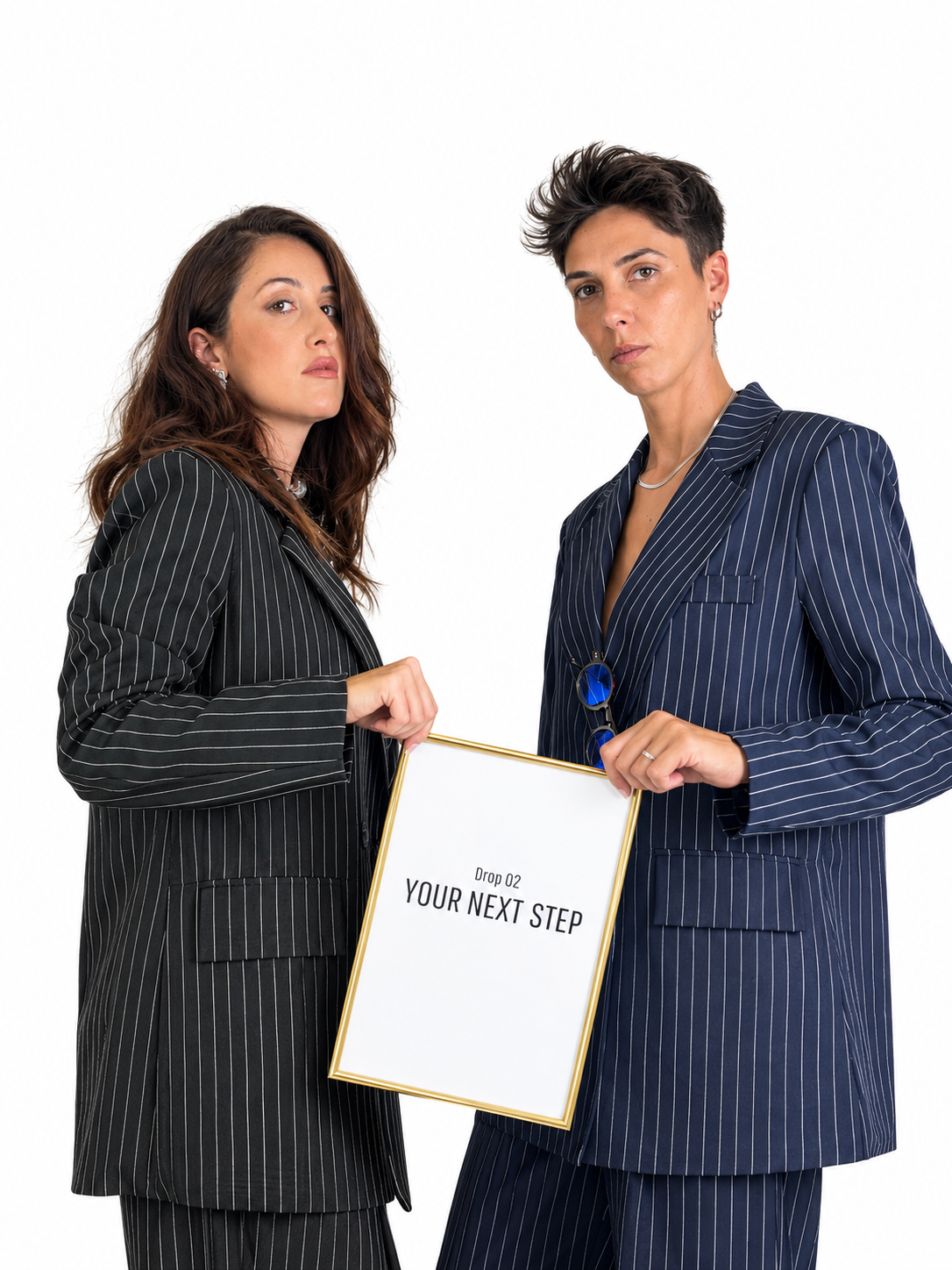 Tailleur Gessato Blu navy YOUR NEXT STEP