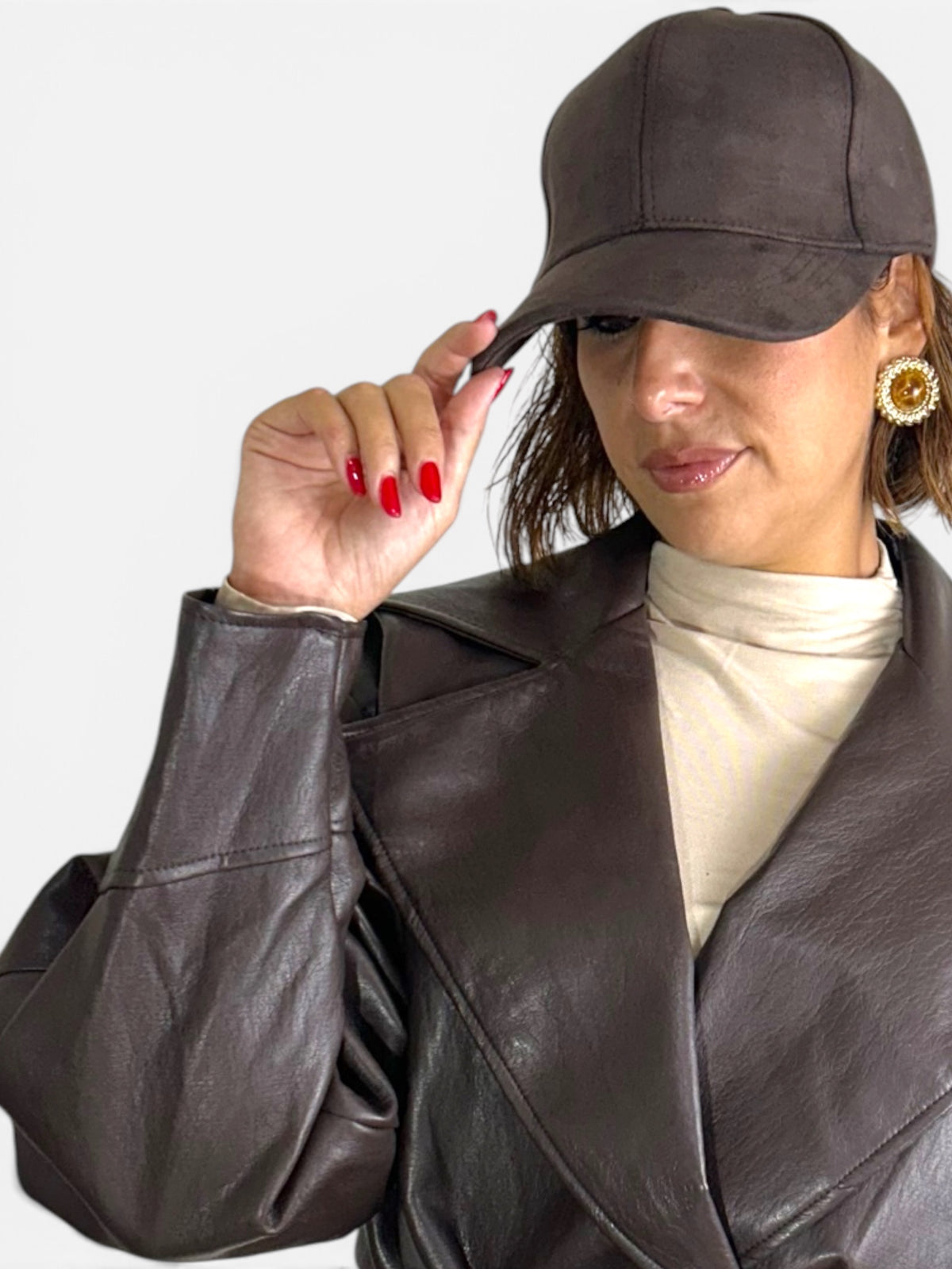 Maglia fit cotone Beige