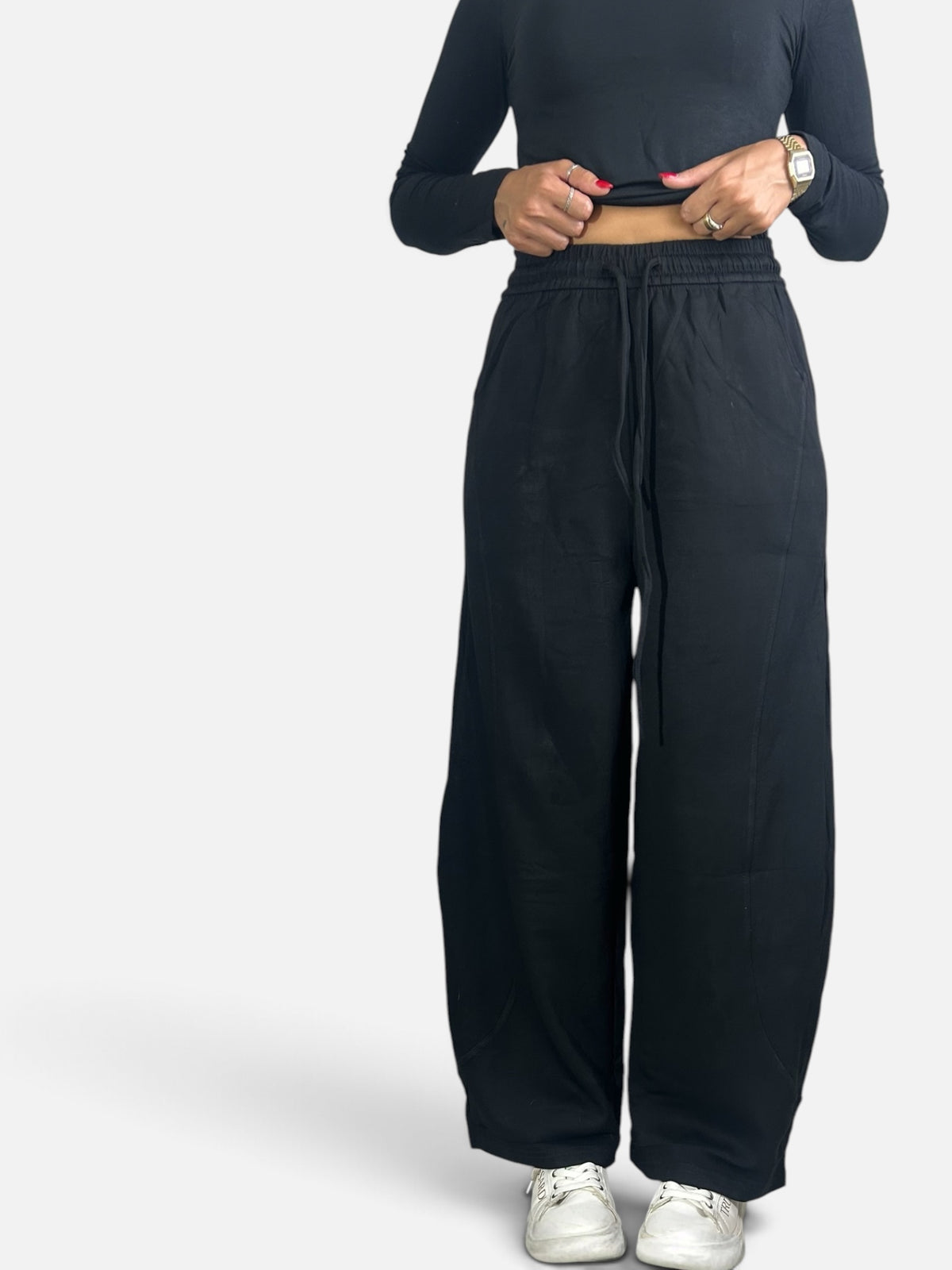 Pantalone da tuta Barrel Nero