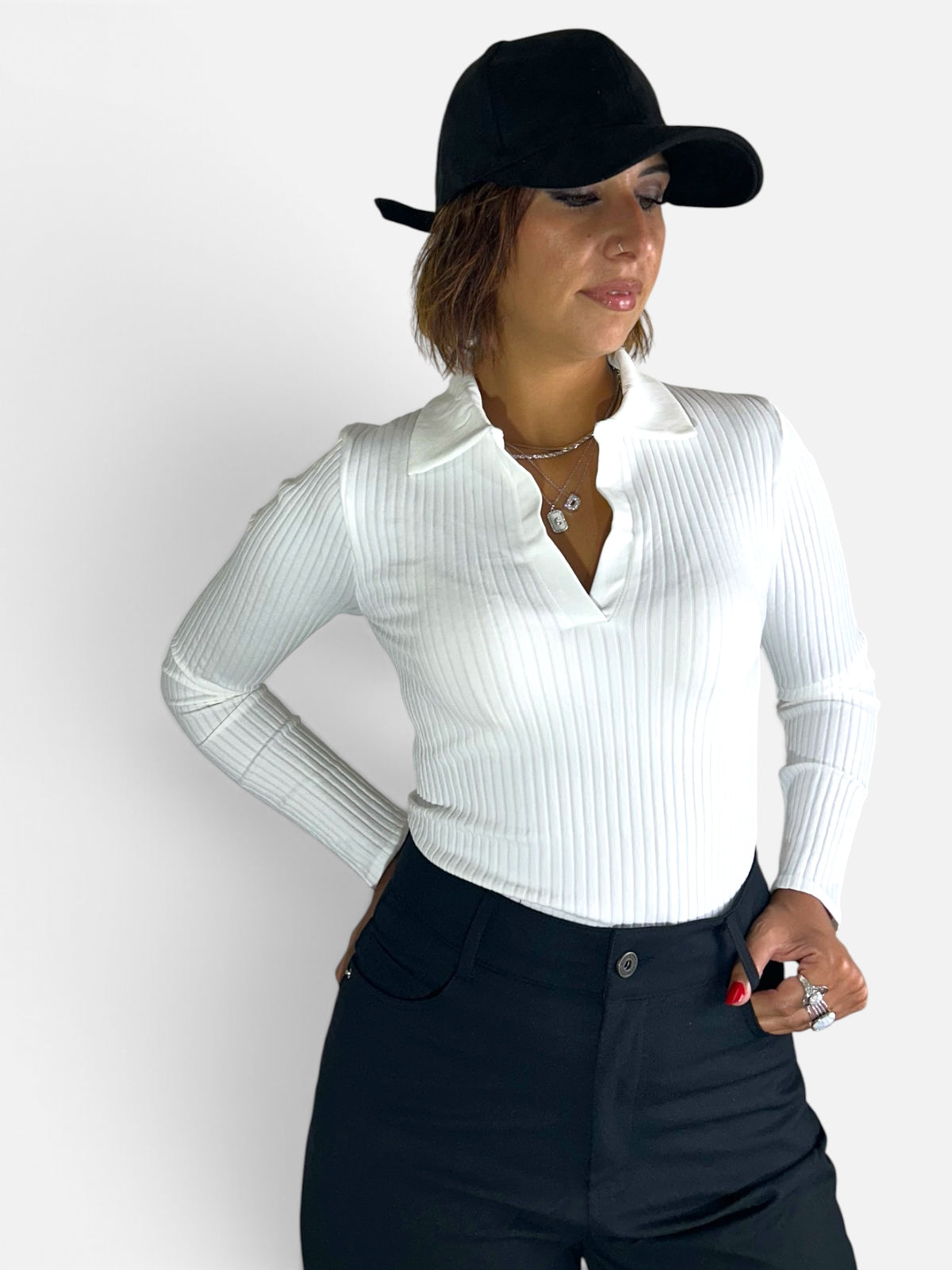 Cappellino effetto suede Nero