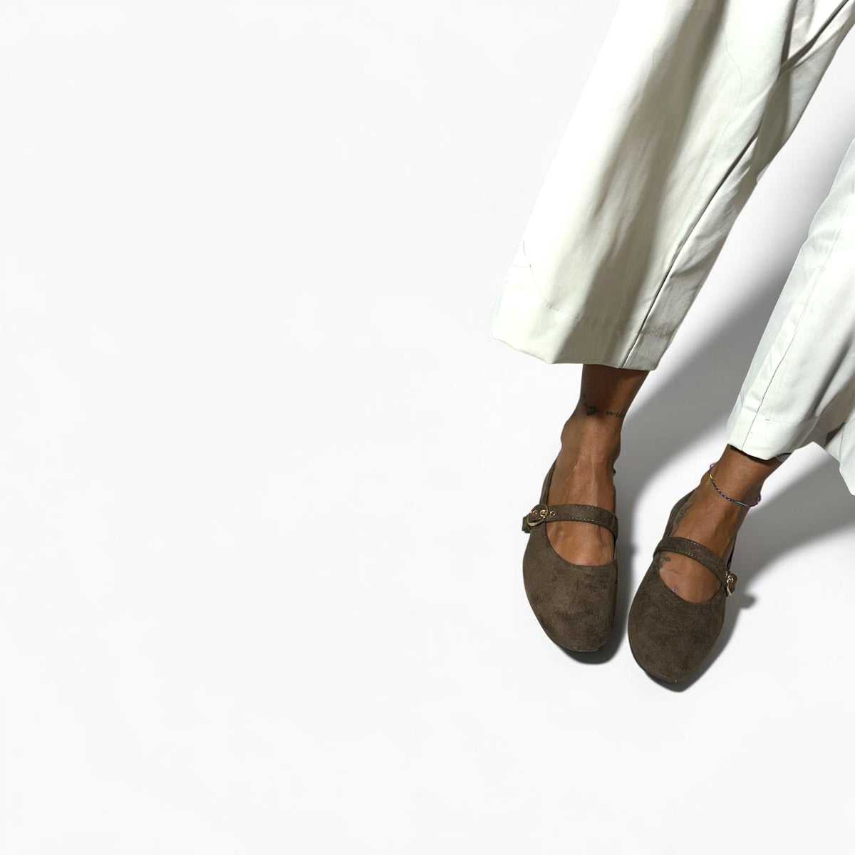 Ballerine wide fit Cioccolato