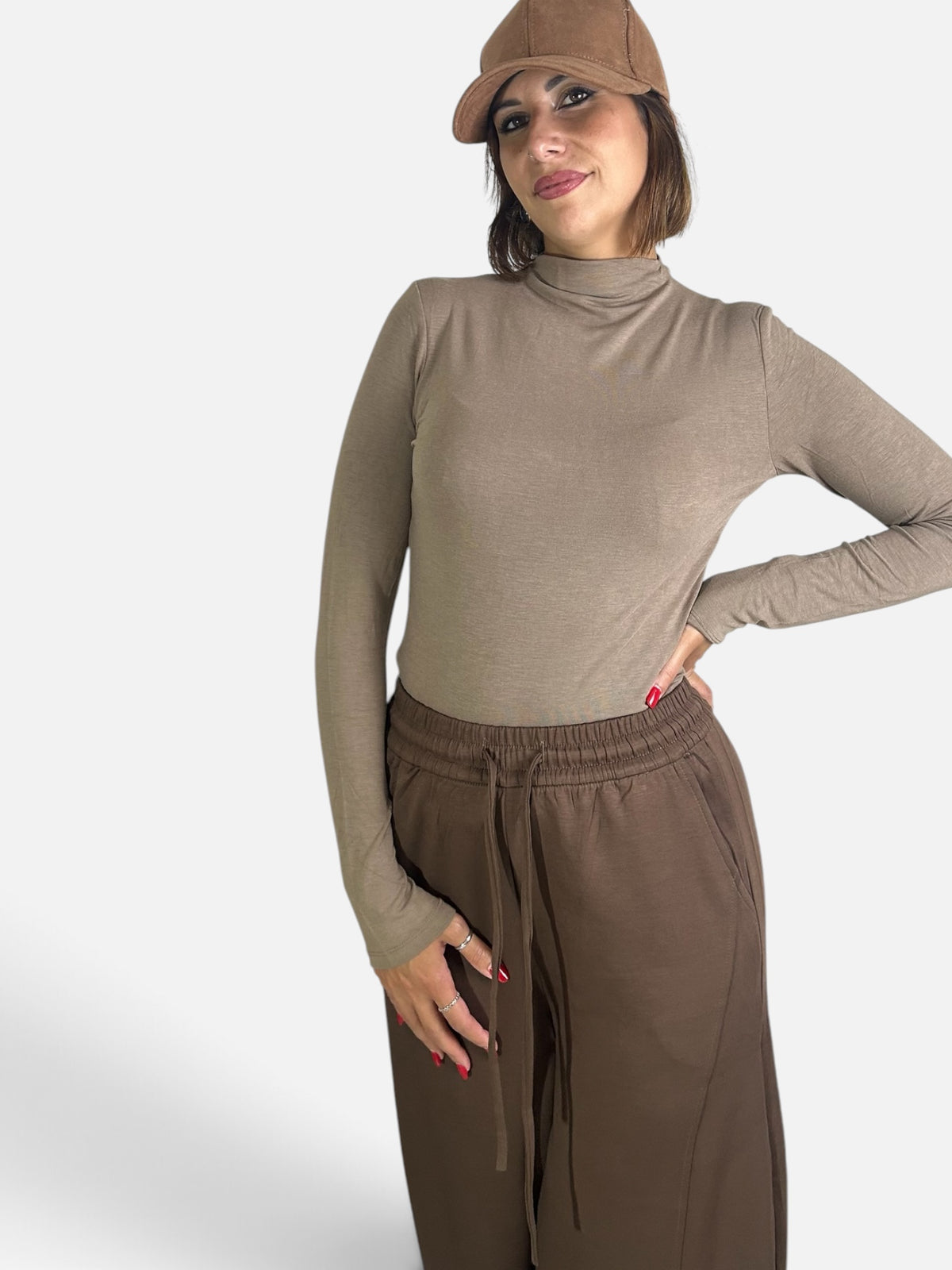 Maglia fit cotone Fango
