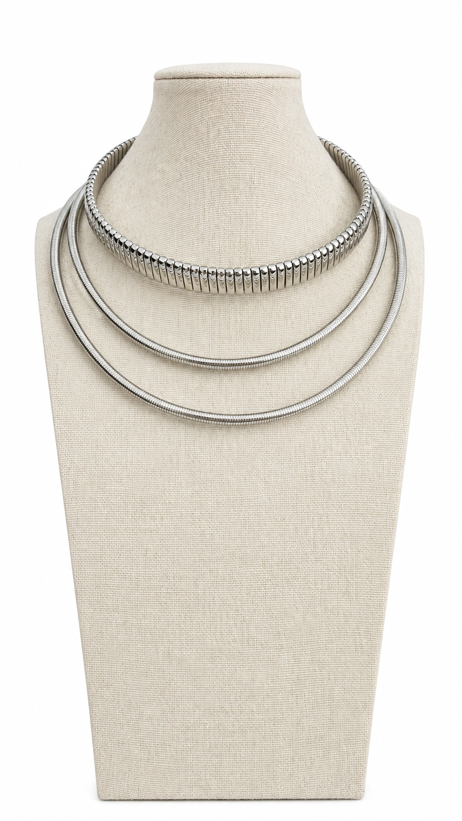 Collana Bold Color Argento