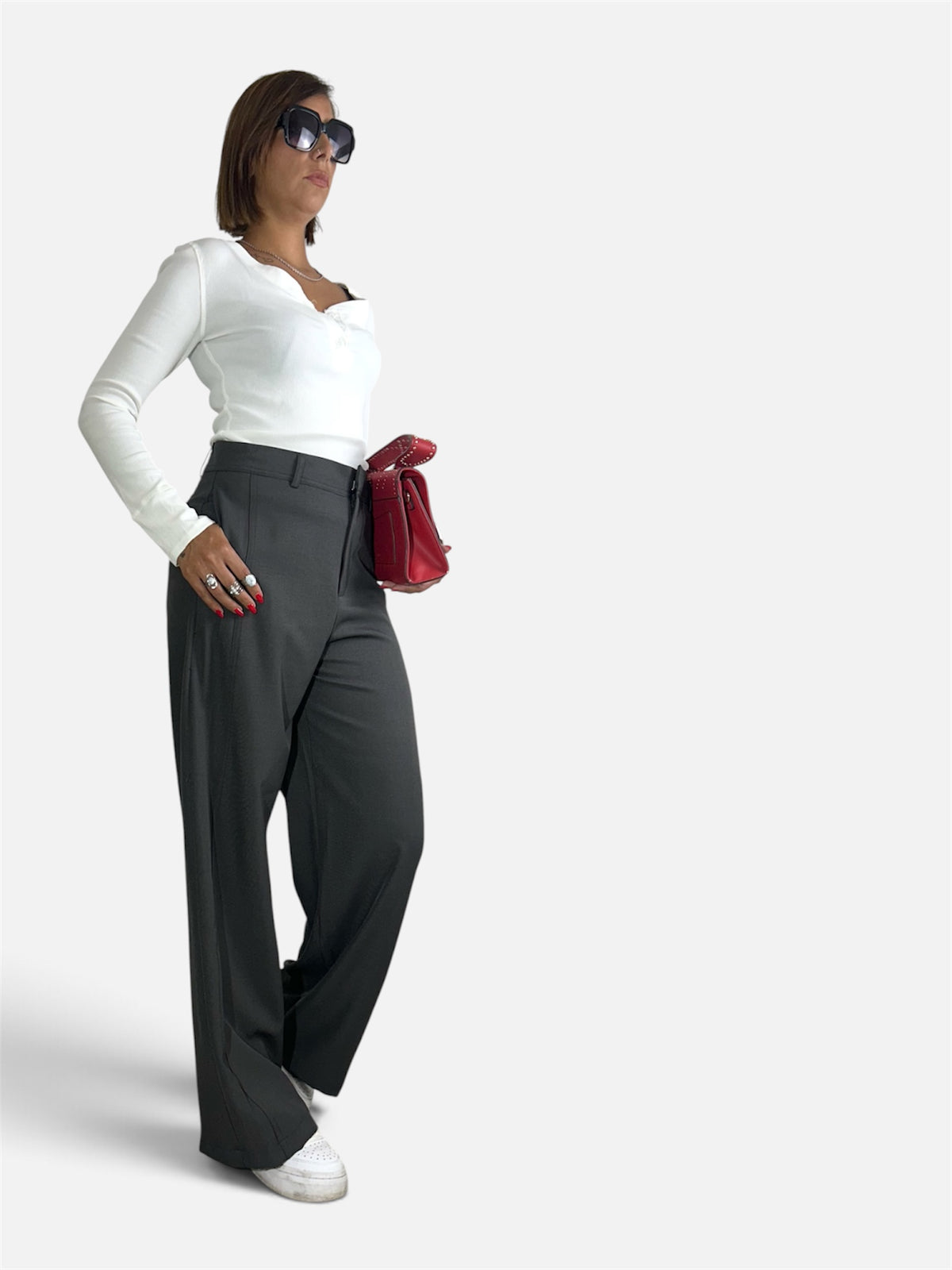 Pantalone Emily Grigio