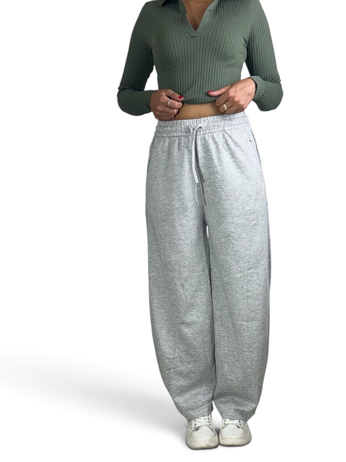 Pantalone da tuta Barrel Grigio