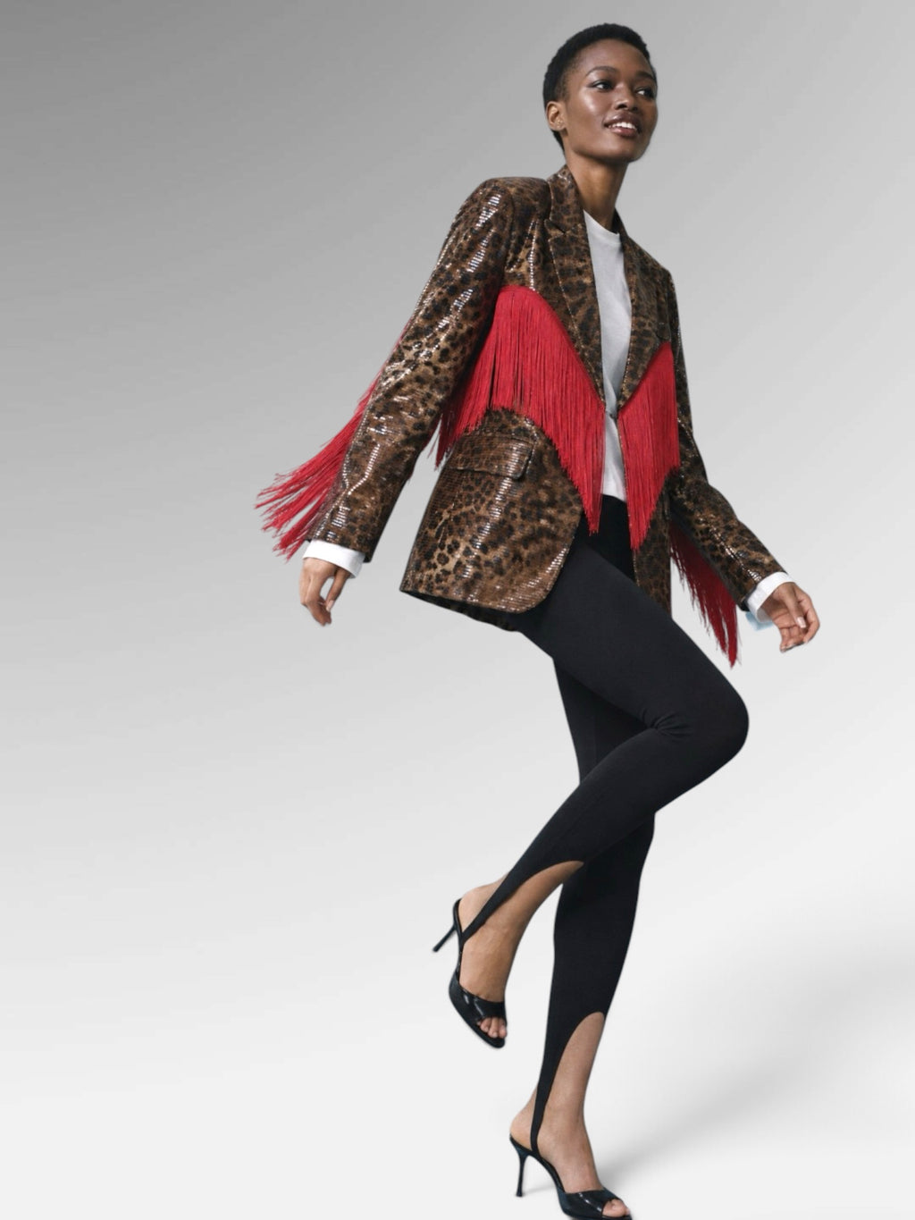 Blazer Animalier by Lumina