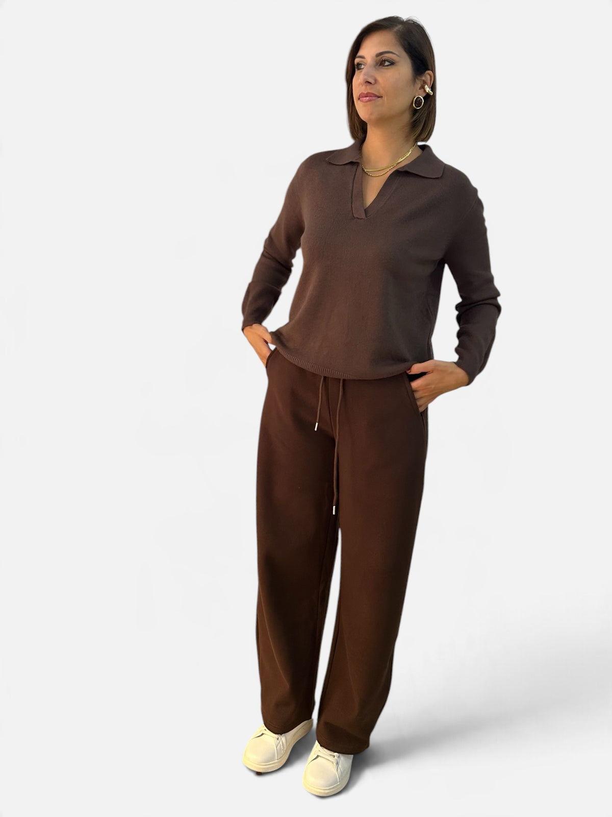Pantalone da tuta Marrone