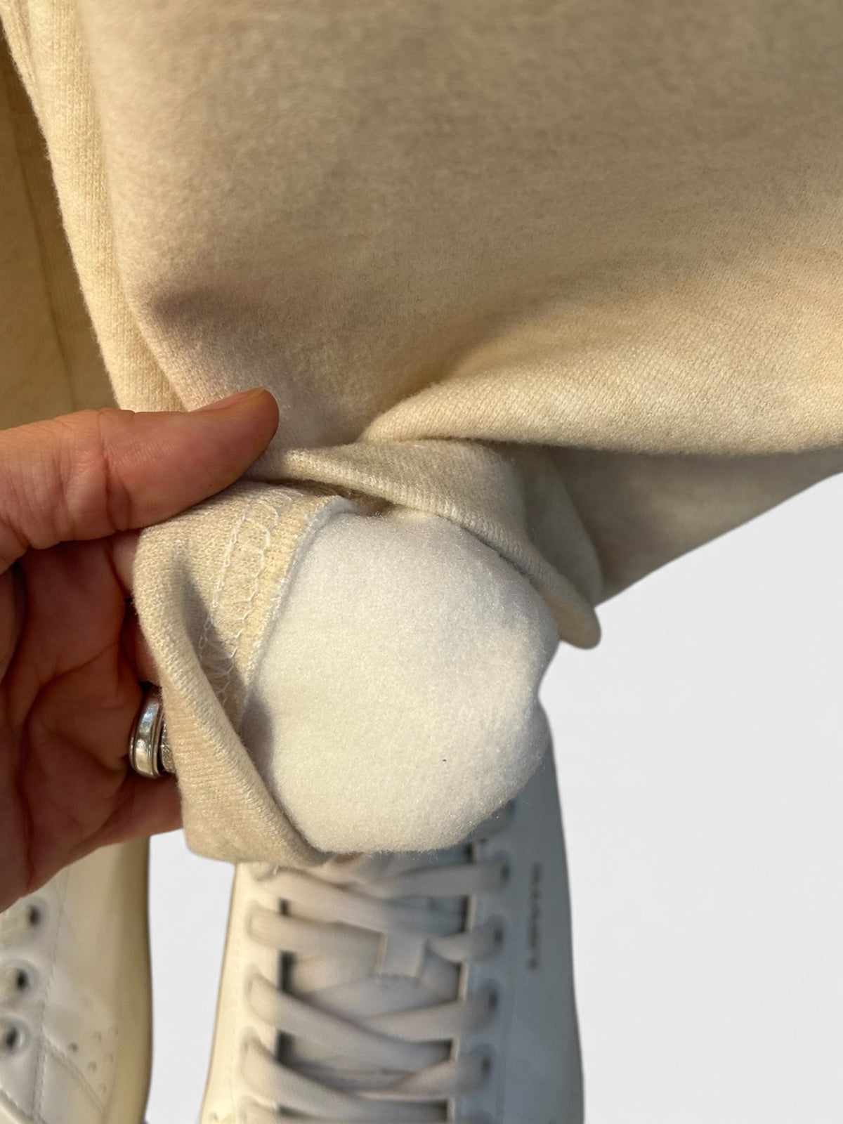 Pantalone da tuta Panna