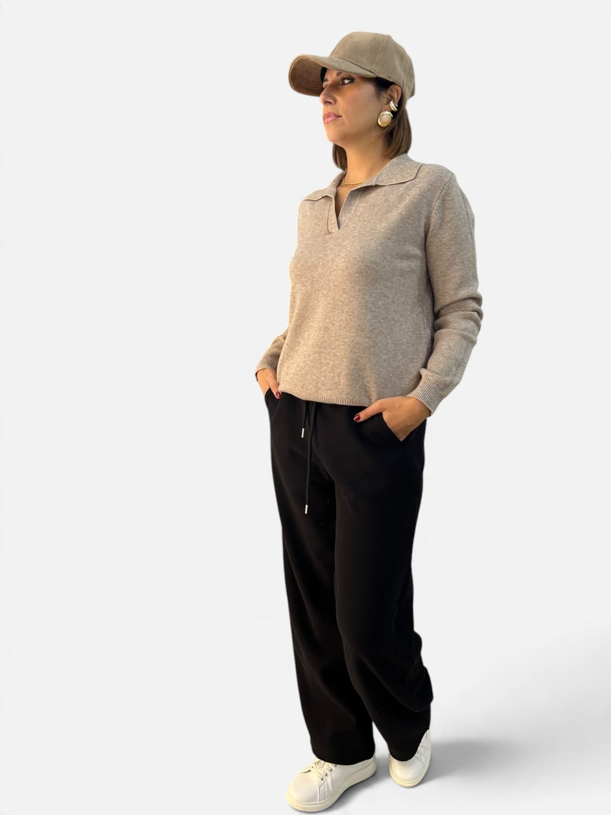 Maglia polo Tortora
